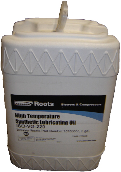 Roots Synthetic Lubricating Oil ISO-VG-100 - 5 Gallon Pail